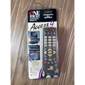 VTG One For All Access 4 Universal Remote URC-4700 Grey Glow Keys TV‎ VCR Tested